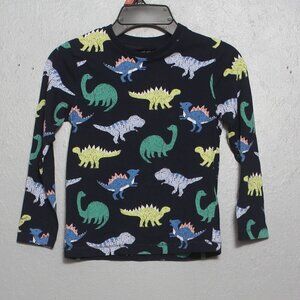 M&S dinosaur long sleeve pure cotton shirt